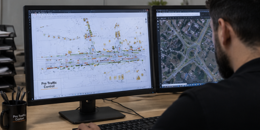 Verkeersplannen en voorbereiding